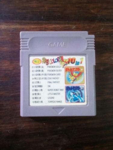 Caset De Game Boy 10 En 1 Con Opcion De Guardado