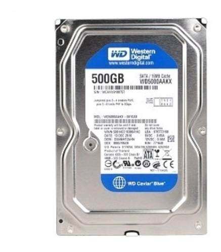 Disco Duro De 500gb 3.5 Sata rpm Sellado !! Oferta !!