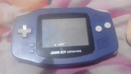 Game Boy Advance Morado Sin Tapa
