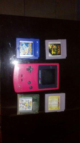 Gameboy A Color Con Mancha En La Pantalla