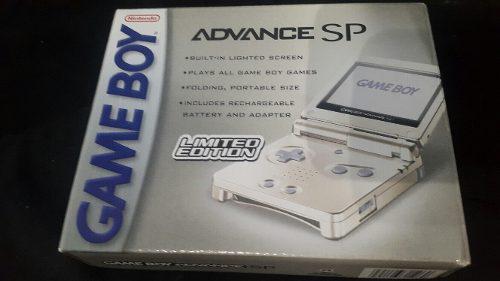 Gameboy Advance Sp Blanco Perlado