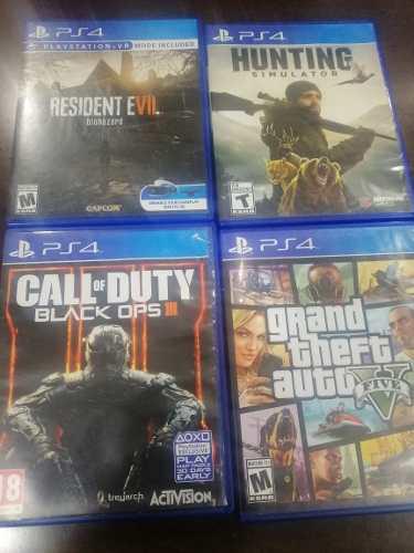 Juegos De Playstation Se Venden Los 4 Juntos