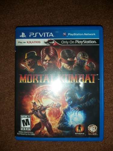 Mortal Kombat Edición De Psvita, Como Nuevo.