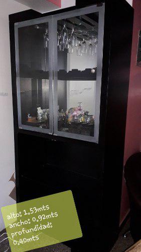 Mueble Modular Para Sala, Organizador Tipo Bar