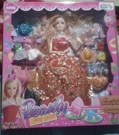 Muñeca Tipo Barbie Con Hija Beauty My Girl Con Accesorios