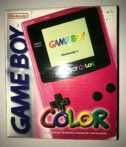 Nintendo Gameboy Color Nuevo 100v Caja Game Boy Colección