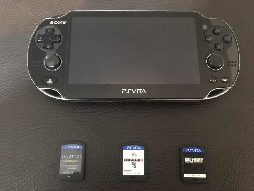 Psvita Sony / Wifi / Memoria 4gb Y 3 Juegos