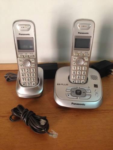 Teléfono Inalámbrico Panasonic 6.0 Plus 2 Estaciones