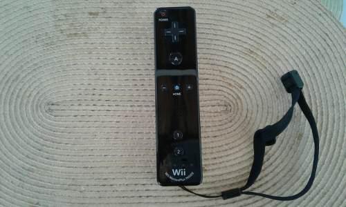 Control Wii Remote Negro Original Nintendo Para Wii Y Wiiu