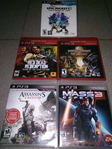 Juegos Físicos Para Playstation 3 Ps3 (Como Nuevo)