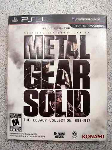 Metal Gear Solid The Legacy Edition