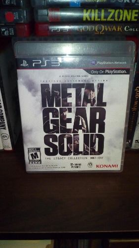 Metal Gear The Legacy Collection Ps3