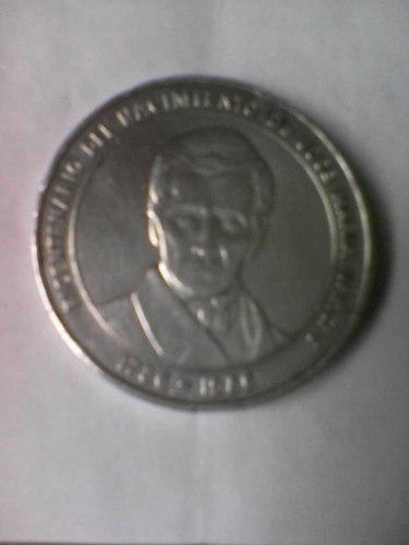 Moneda Bicentenario Del Nacimiento De Jose María Vargas 20