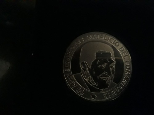 Moneda De Coleccion 60 Aniversario Del Presidente Hugo Chave