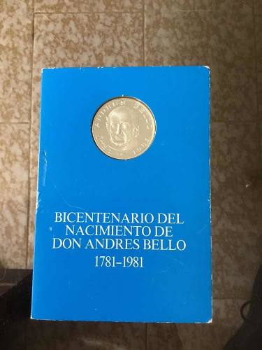 Moneda De Plata Conmemorativa Andrés Bello ()