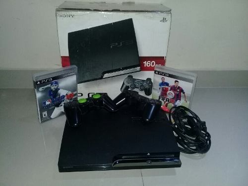 Playstation 3. Incluye 2 Controles Y 2 Juegos Originales.