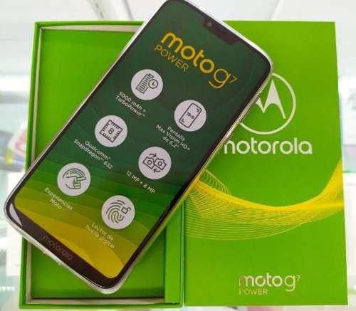 Teléfono Motorola G7 PowerPantalla De 6,2 De 64gb O 32gb