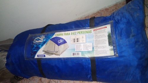 Carpa Para 10 Personas Marca Dielle 3x4.2m Área 1.90m Alto