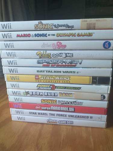 Combo 13 Juegos De Wii Originales, Usados