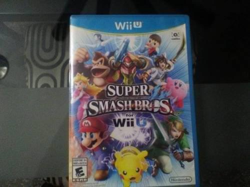 Juego Original Wii U Usado Super Smash Bros For Wii U