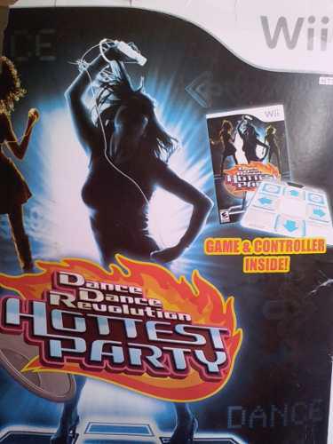 Juego Wii Dance Revolution + Alfombra Original