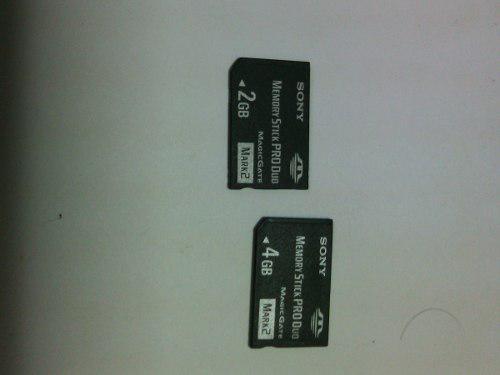 Memoria Produo 2gb Y 4gb Sony (7vs).