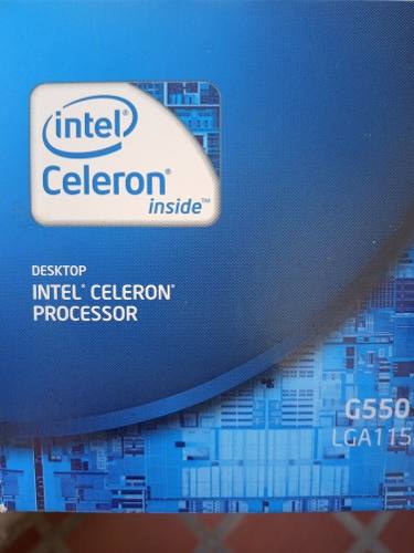 Procesador Intel Celeron G550 Lgaghz 2mb Caché