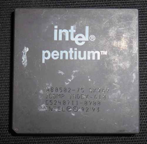 Procesador Pentium Sx969