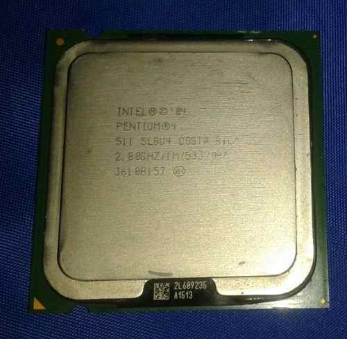 Procesadores Socket 775 Pentium 4 2.8 Ghz 1m 533 Usado
