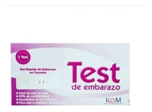 Prueba De Embarazo Confiabilidad 99%