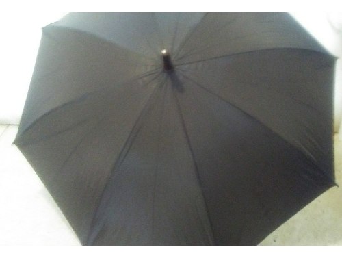 Sombrillas O Paraguas De Bastón Color Negro