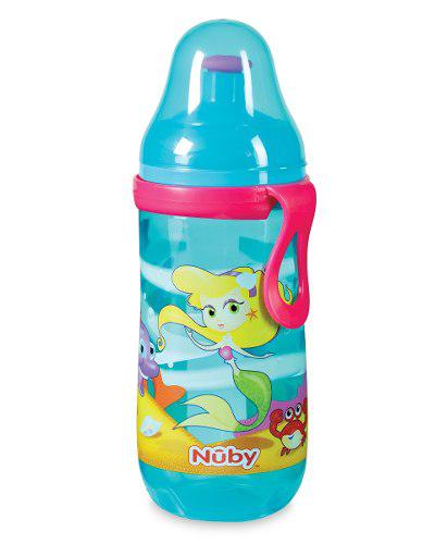 Vaso Pop Up Nuby Con Tapa Diseños 12 Oz Para Bebes 9m+