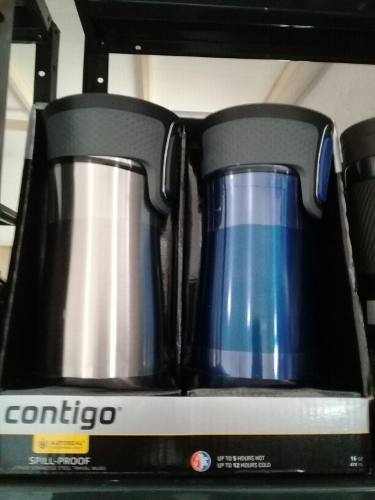 Vasos Contigo En Acero Inoxidable. De  Y 24 Onzas.