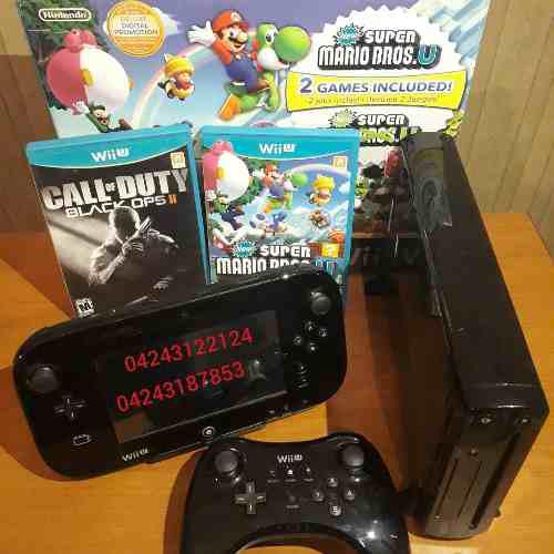 Wii U Deluxe Set Versión Mario Y Luigi 32 Gb + Pro Control