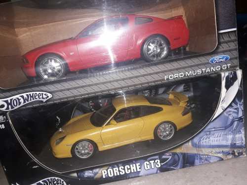 Carrito Hotwheels En Escala Porsche Gt Coleccion