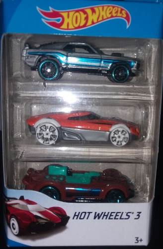 Carritos Hot Wheels Pack 3