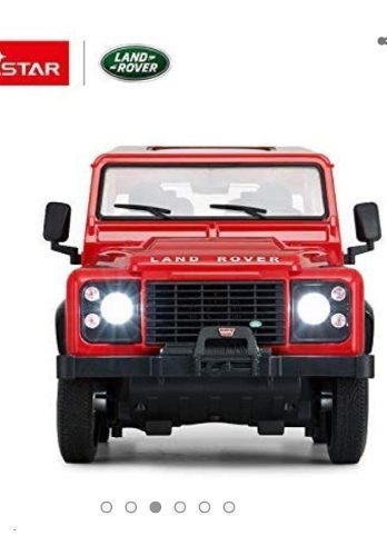 Carro A Control Remoto Rastar Land Rover Defendr Escala 1/14