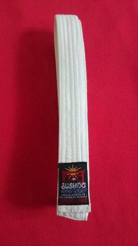 Cinturón Blanco Karate Bushido