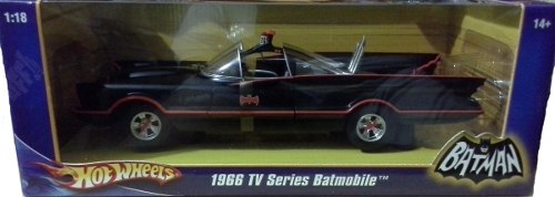 Hot Wheels Batman  Tv Series Batmobile Escala }