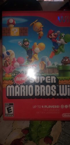 Juego Wii Súper Mario Bros Original