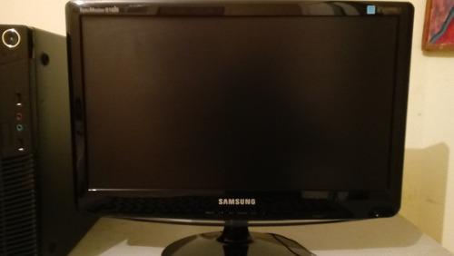 Monitor Samsung Synmaster 19 Con Cables Encendido Tactil