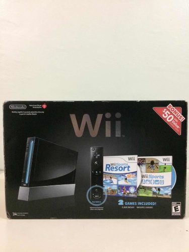 Nintendo Wii Negro