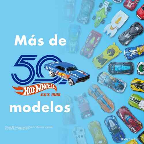 Paquete De 50 Carros Hot-wheels (90vs)