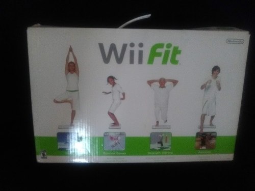 Tabla Wii Fit Con 2 Juegos, Baterías Recargables En Su Caja