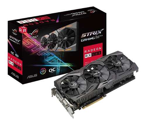 Tarjeta De Video Rx 480 Gamestrix 8gb Ddr Bits Gaming