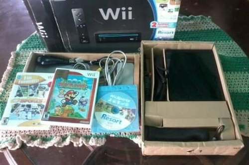 Wii Nintendo Con Sus Juegos