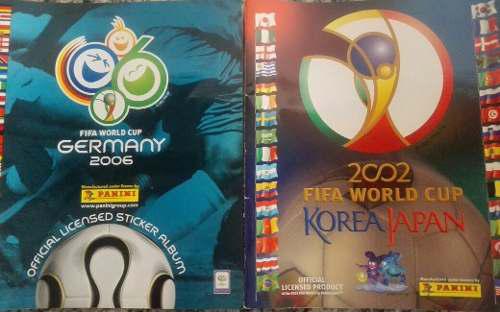lbum Panini Mundial Korea Japón 2002 Y Alemania 2006