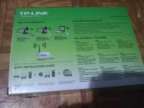 Adaptador Inalámbrico Usb Wifi, Tp Link