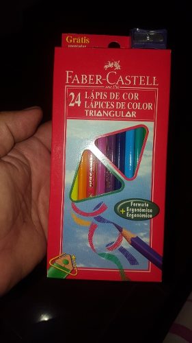 Colores Triangulares Faber Castell 24und