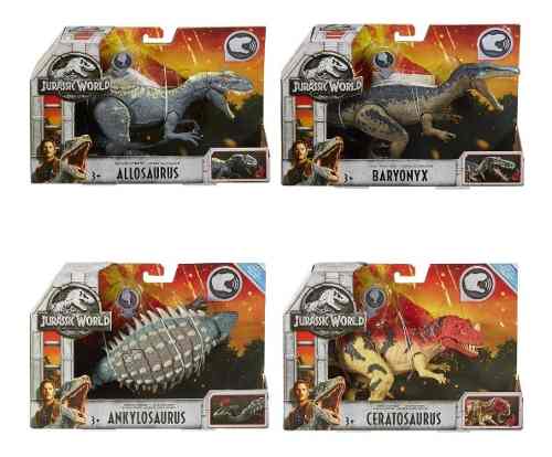 Dinosaurios Jurassic World Con Sonidos Orginal Mattel